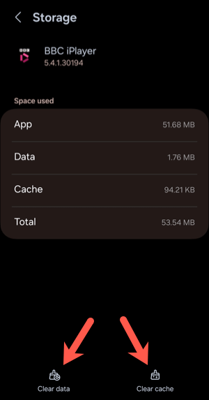 Reset App Cache and Data image 3