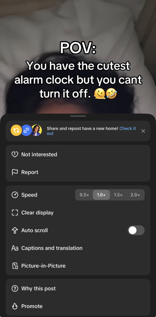 tiktok autoscroll - Online Tech Tips Turn off auto scroll on videos on Tiktok by long pressing a single video