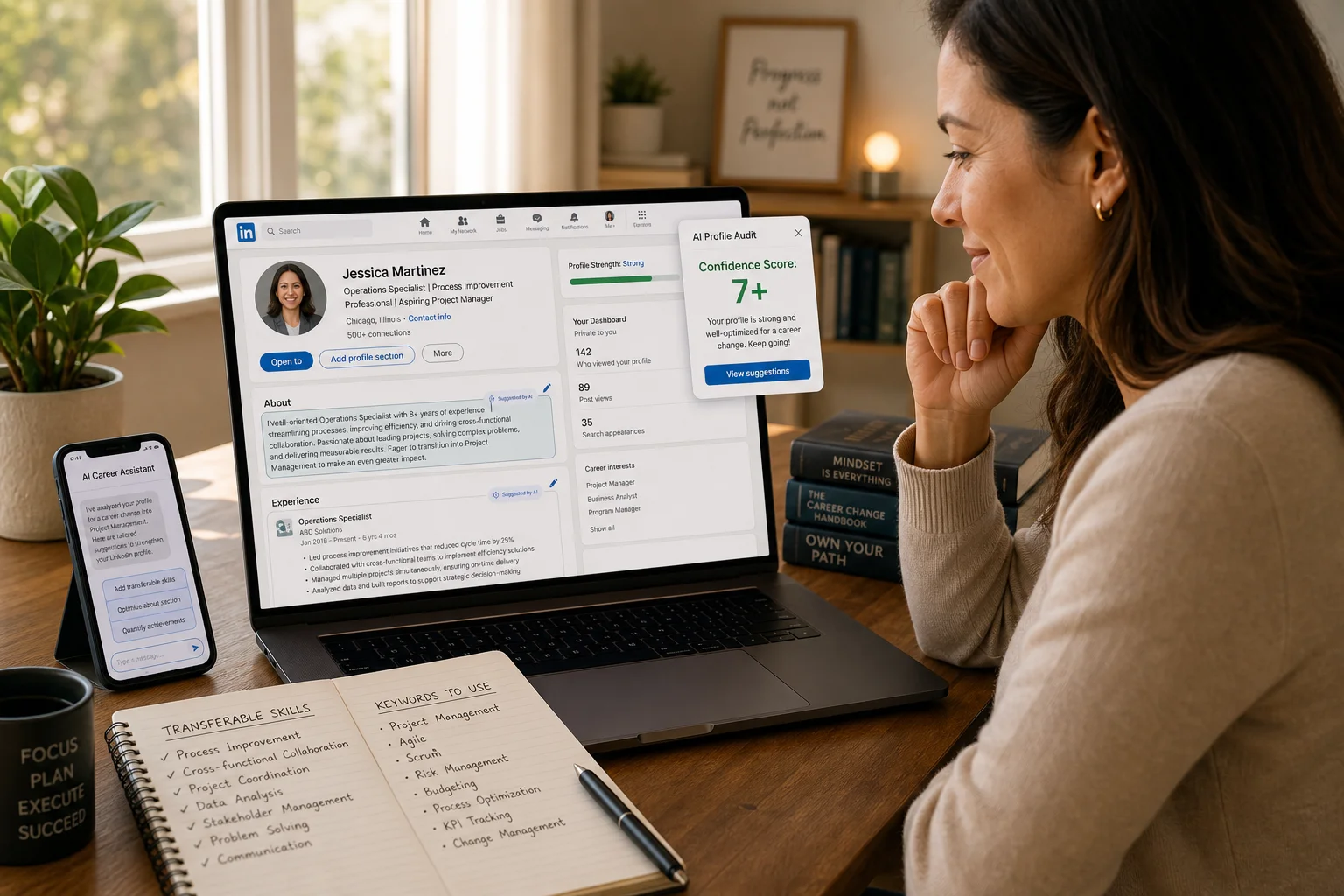 Audit, Publish, and Maintain Your AI-Optimized LinkedIn Career-Change Profile - Audit, Publish, and Maintain Your AI-Optimized LinkedIn Career-Change Profile