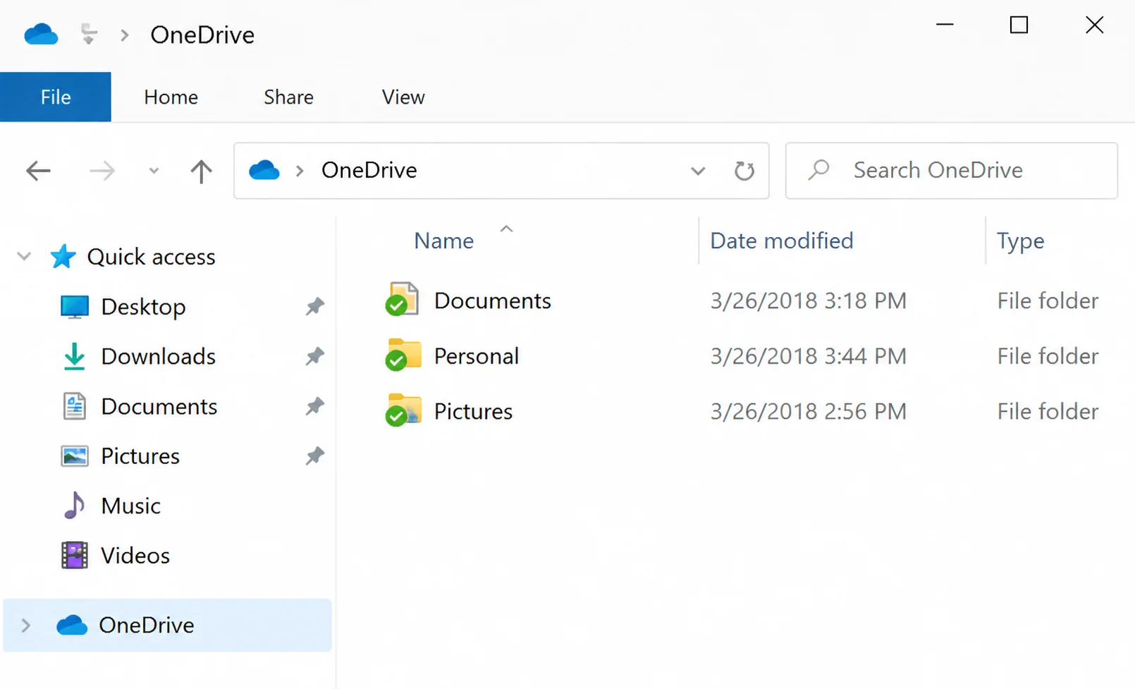 A symbolic link folder in Windows File Explorer showing the junction overlay icon on the folder