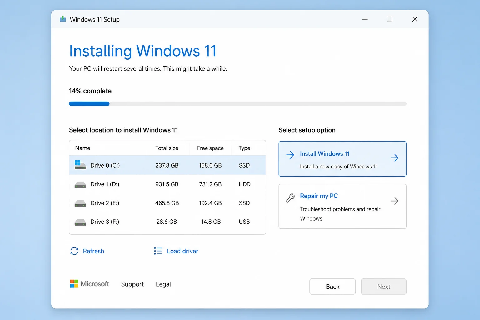 JBS 6.1 installer wizard on Windows 11 showing the final setup screen with the option to launch JBS after installation