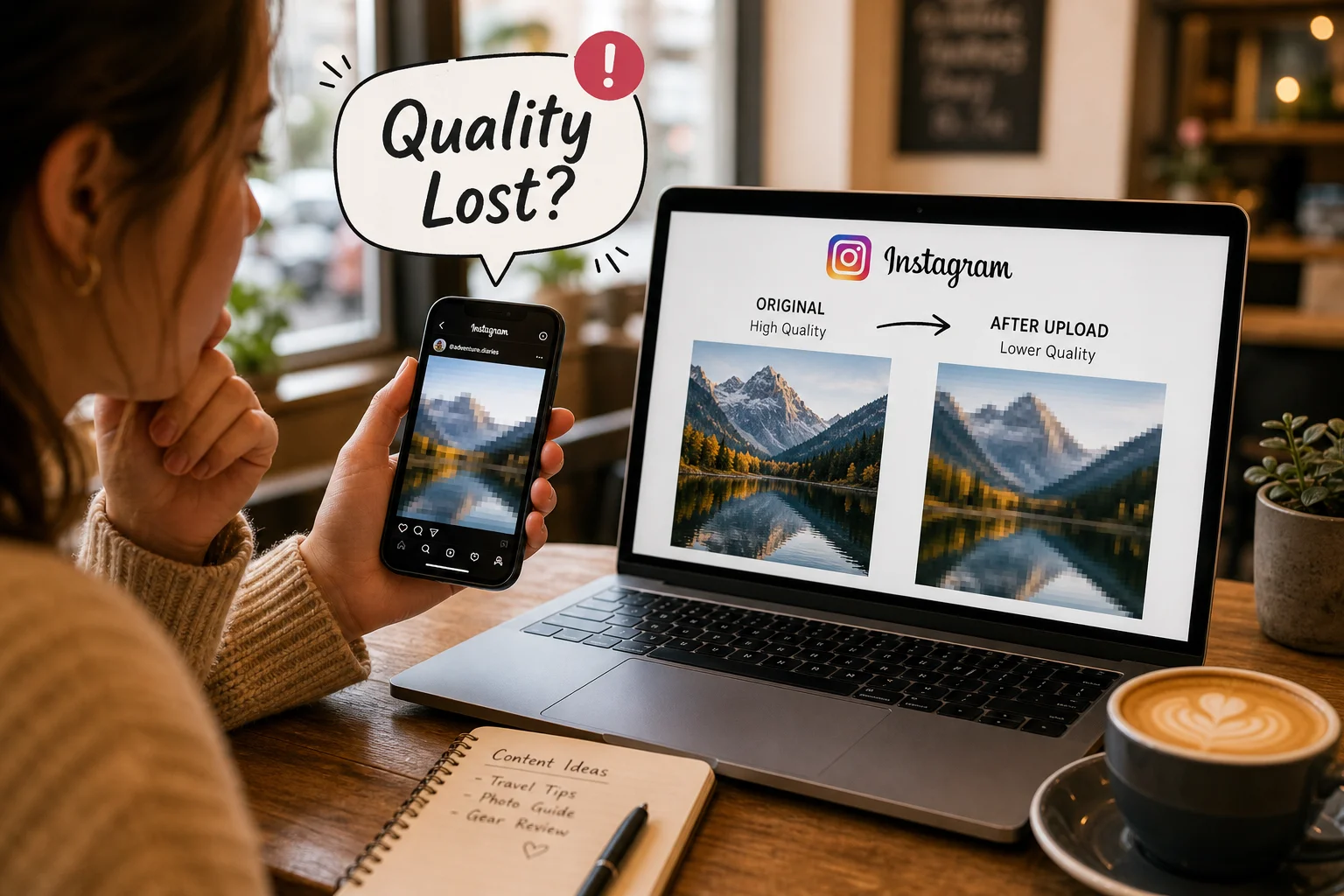 Why Do My Instagram Photos Look Bad? How to Fix Blurry, Pixelated Posts - Why Do My Instagram Photos Look Bad? How to Fix Blurry, Pixelated Posts